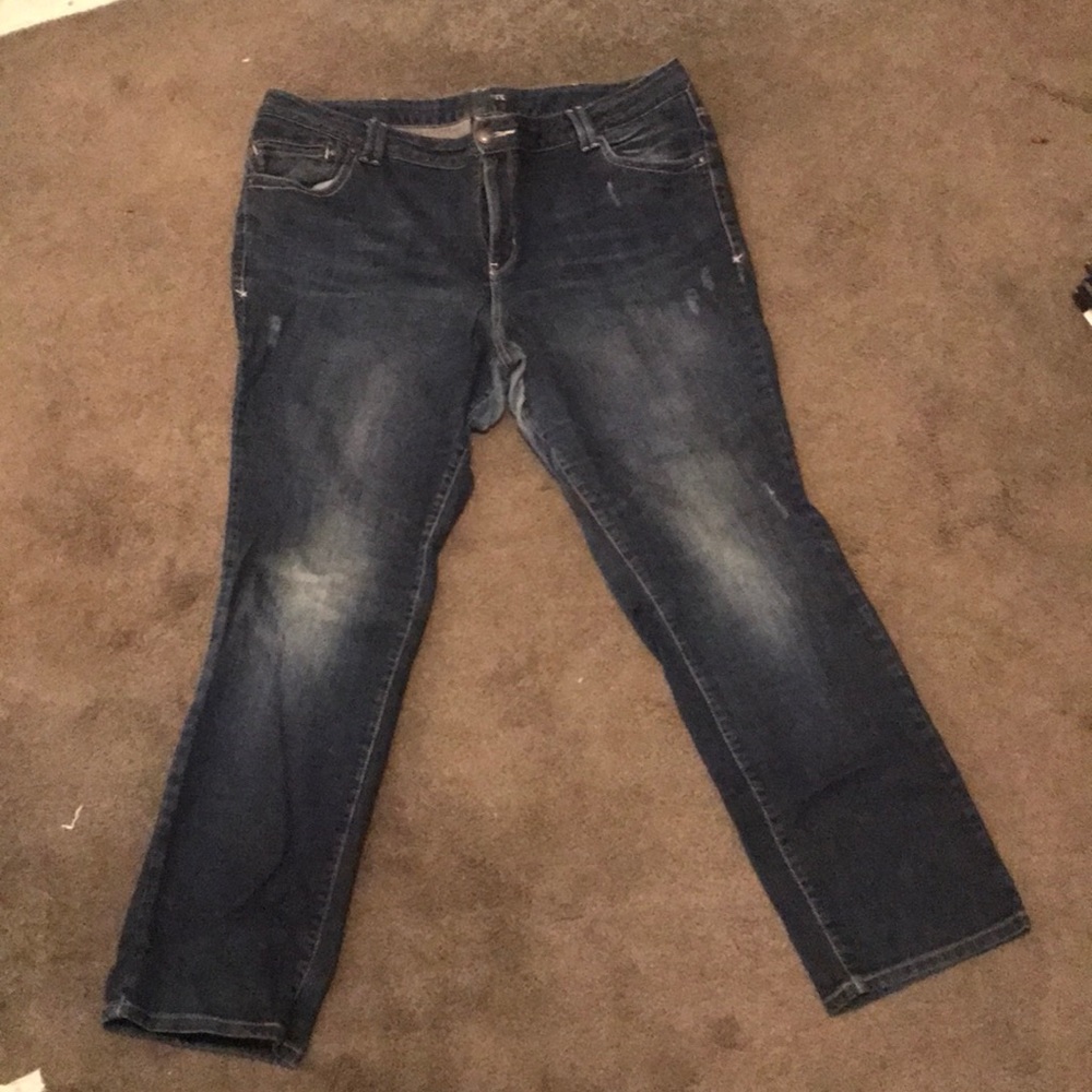 Women Lane Bryant 24 Average Jeans